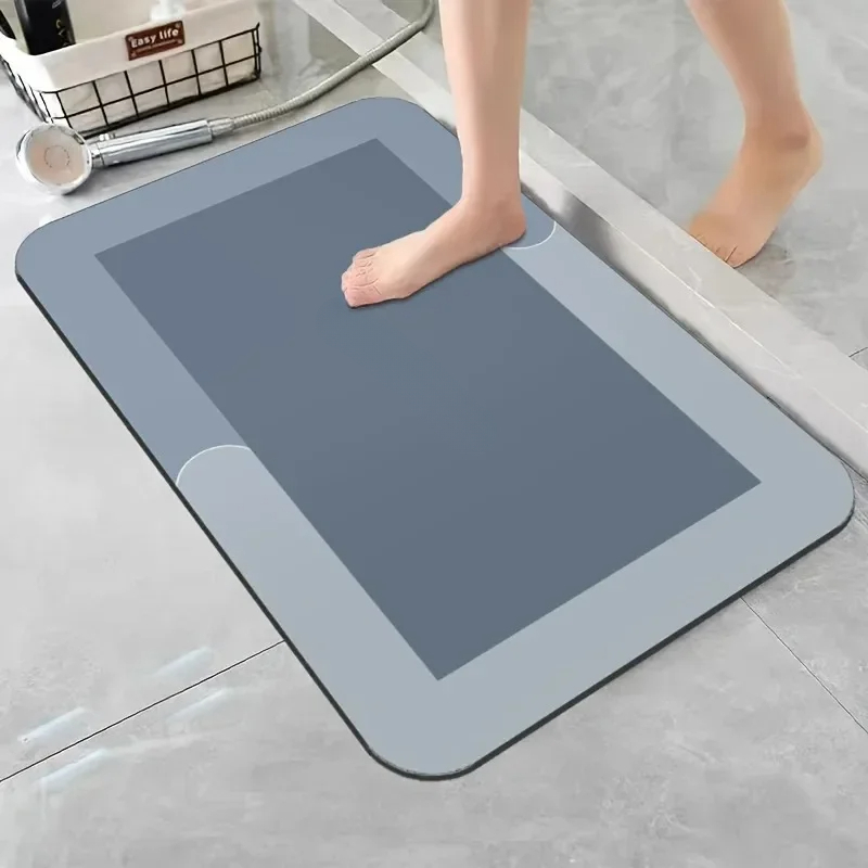 Diatomaceous Earth Bath Mat, S - Bamboo Bath Mat ulasan dan harga