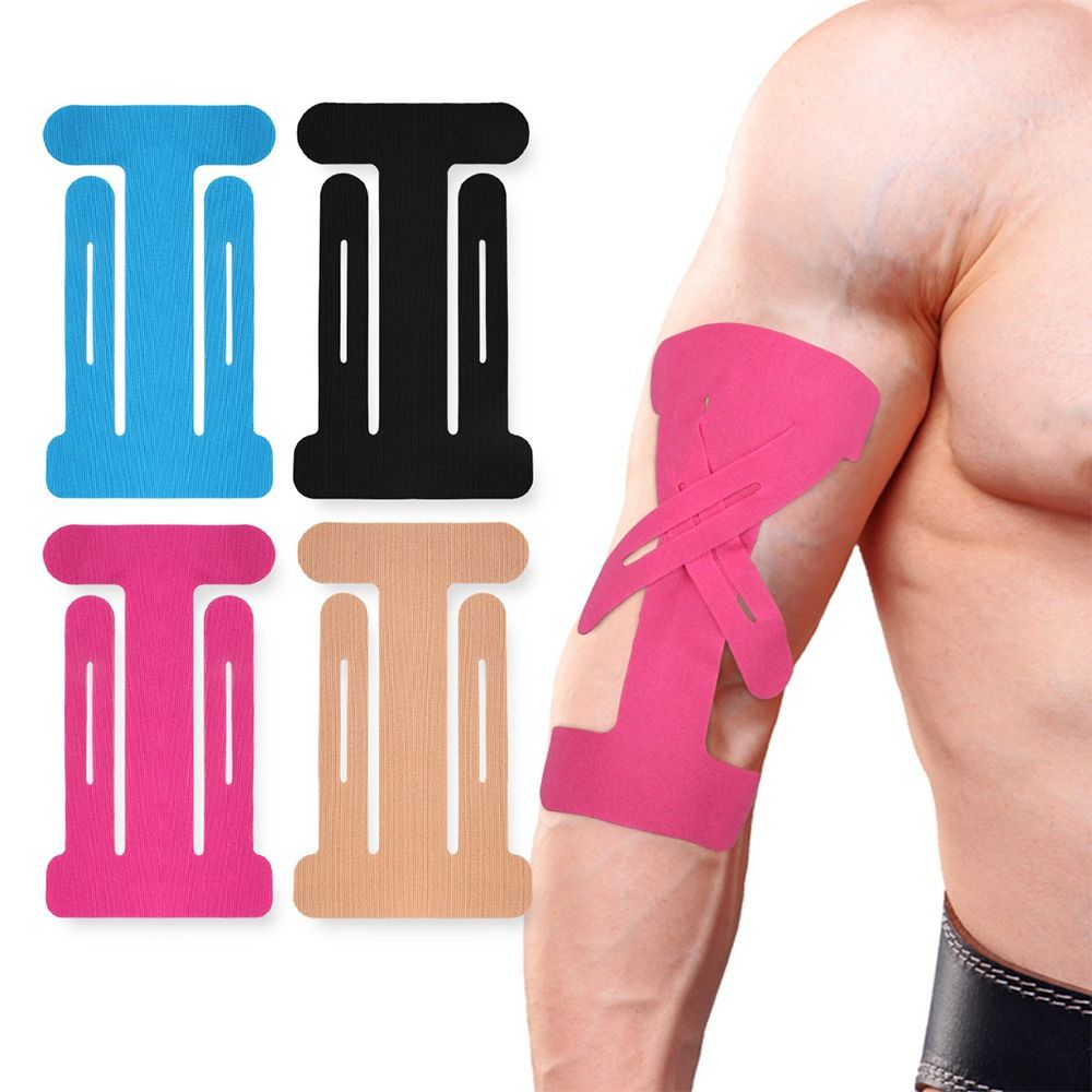 10pcs Stability Waterproof Elb - Sports Taping Precut ulasan dan harga