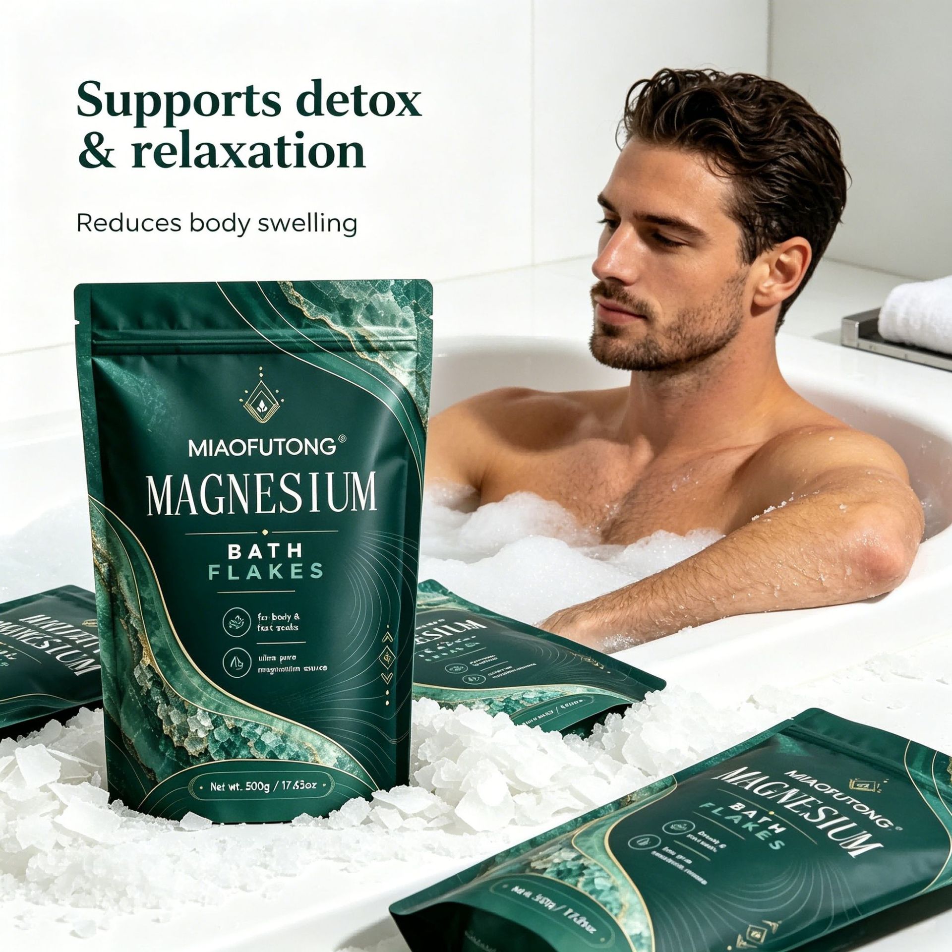 Mineral Magnesium Bath Salt 50 - Bath Salts Magnesium ulasan dan harga