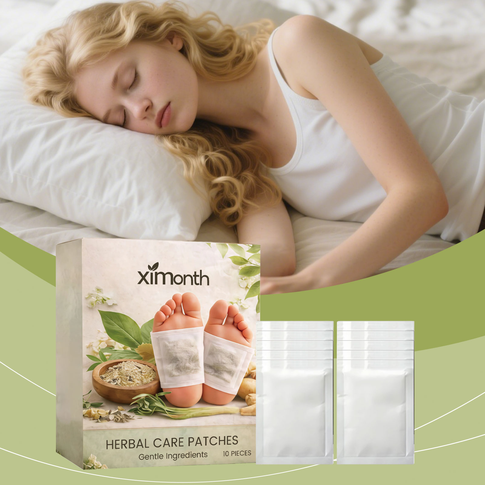 Natural Herbal Detox Foot Patc - Detox Foot Patch ulasan dan harga