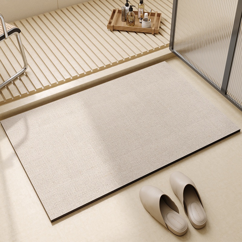 Bathroom floor mats diatomaceo - Bamboo Bath Mat ulasan dan harga