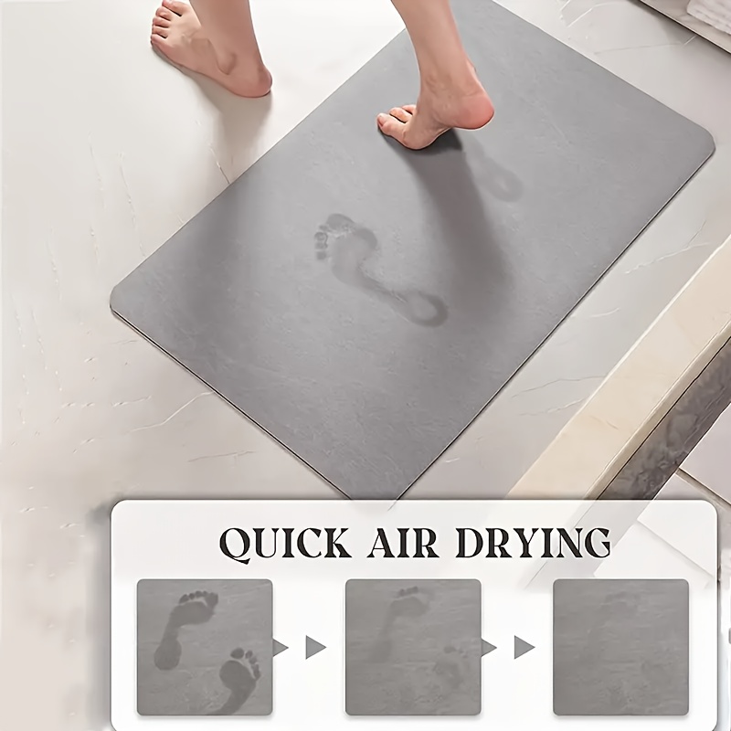 2D flat irregular-shaped toile - Bamboo Bath Mat ulasan dan harga